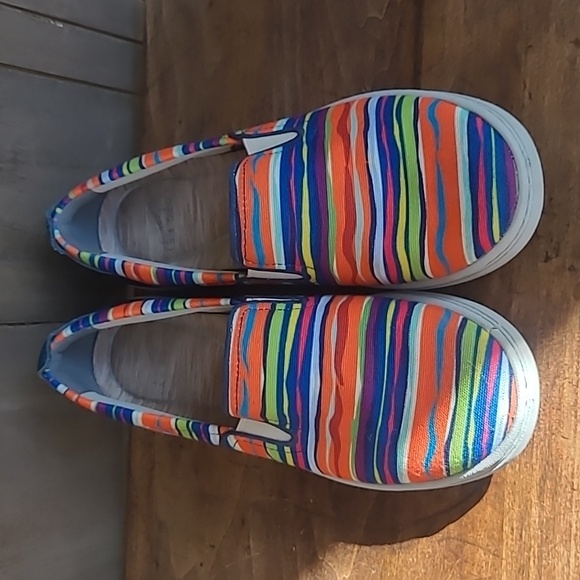 Dansko Sneaker Women's sz 37/6.5US Belle Multicolor Slip On Casual Shoes - Picture 6 of 10